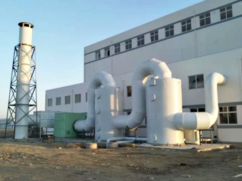 廢氣處理設備洗滌塔的應用